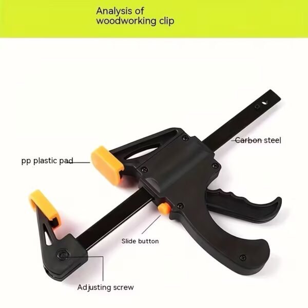 Image 36 7 inch 2 x F-Clamp - Quick Release Ratchet Squeeze