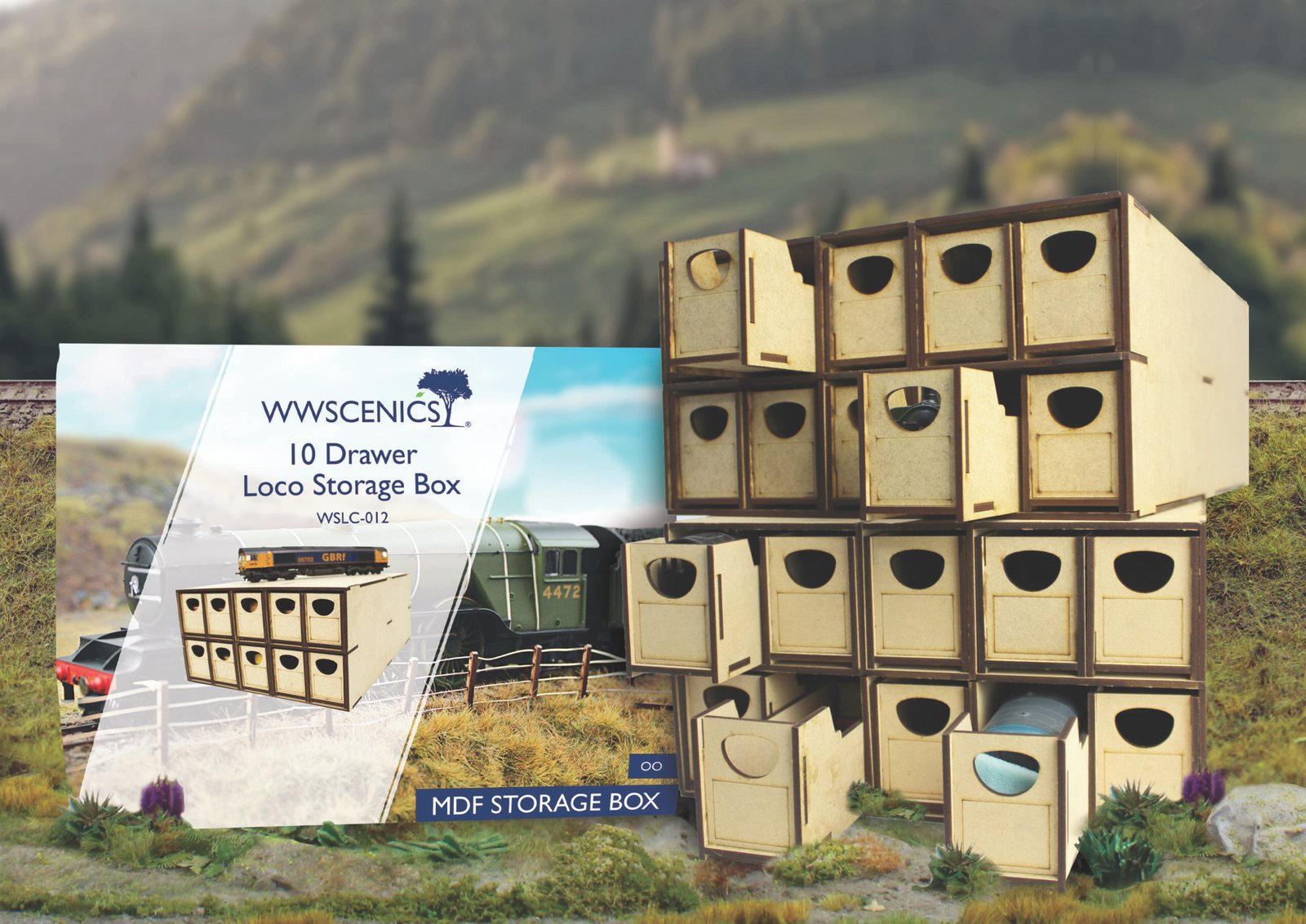 10 Drawer Loco Box X2 11