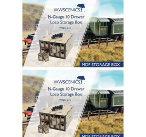 N Gauge Storage Box X2 1