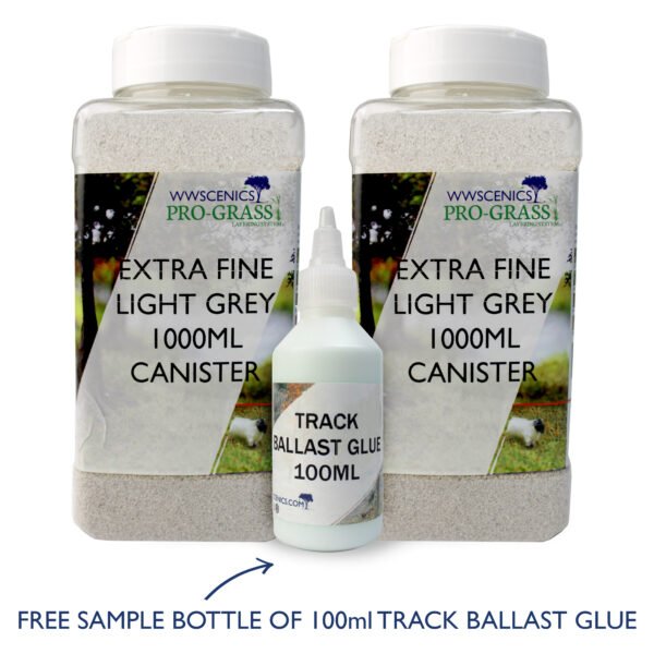 Extra Fine Light Grey X2 7